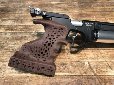 Styer LP10 air pistol custom grip