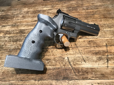 Smith Wesson revolver N-frame custom grip
